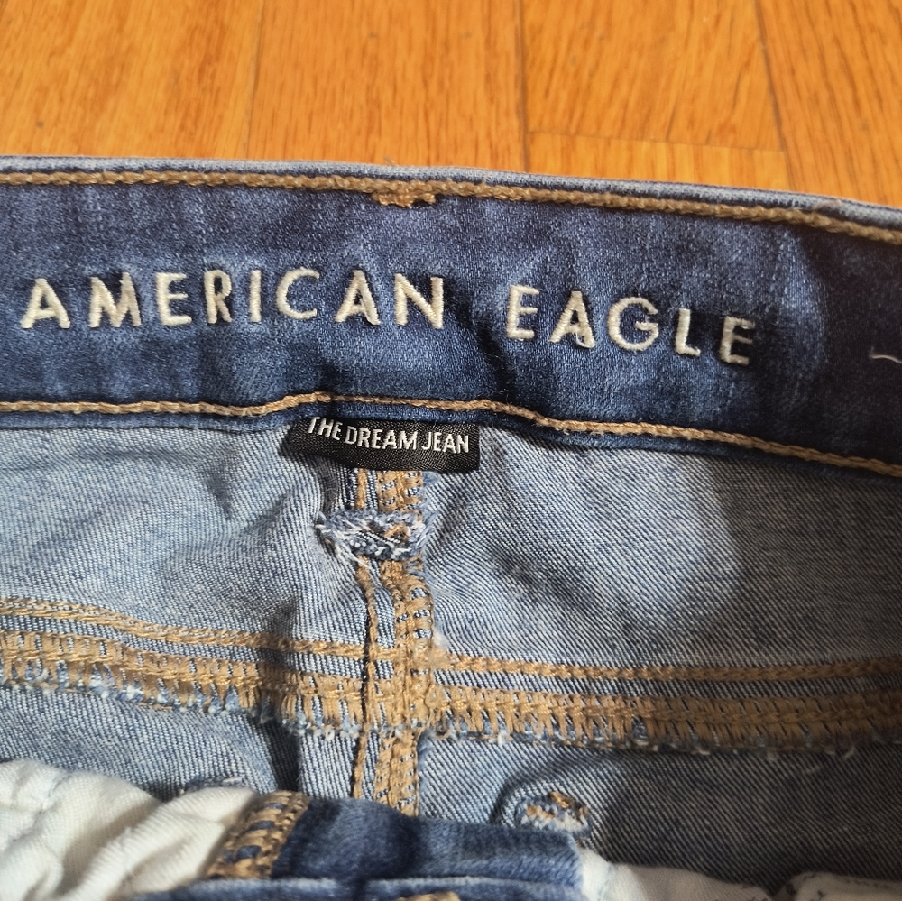 3 Pairs Of American Eagle Skinny/Cropped Skinny Jeans, Women's Size 2 Regular - Picture 3 of 16